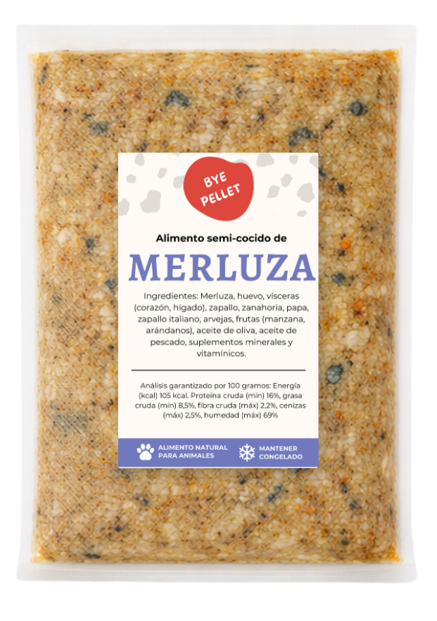 Receta de Merluza para perros