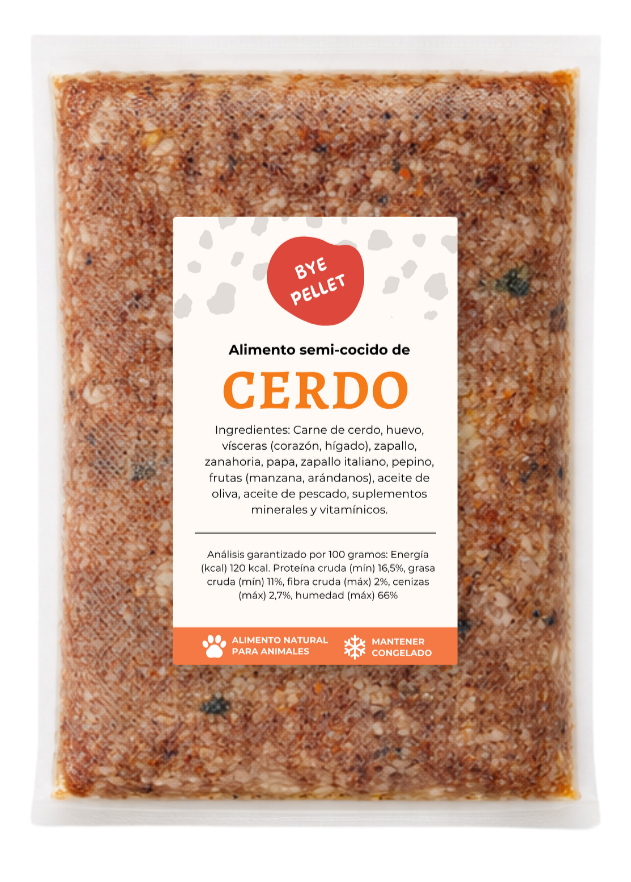 Receta de Cerdo para perros