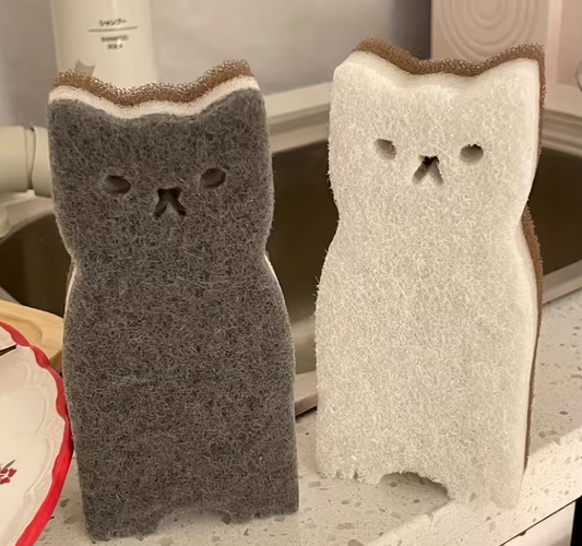 Esponja forma gato