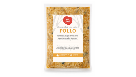 Receta de Pollo para gatos