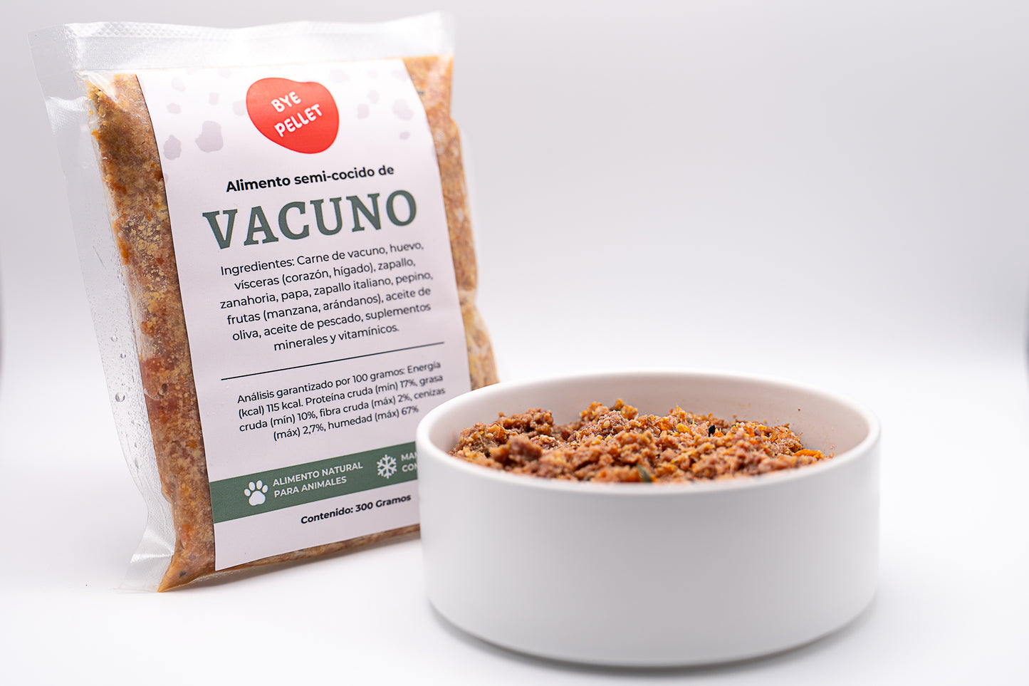 Receta de Vacuno para perros